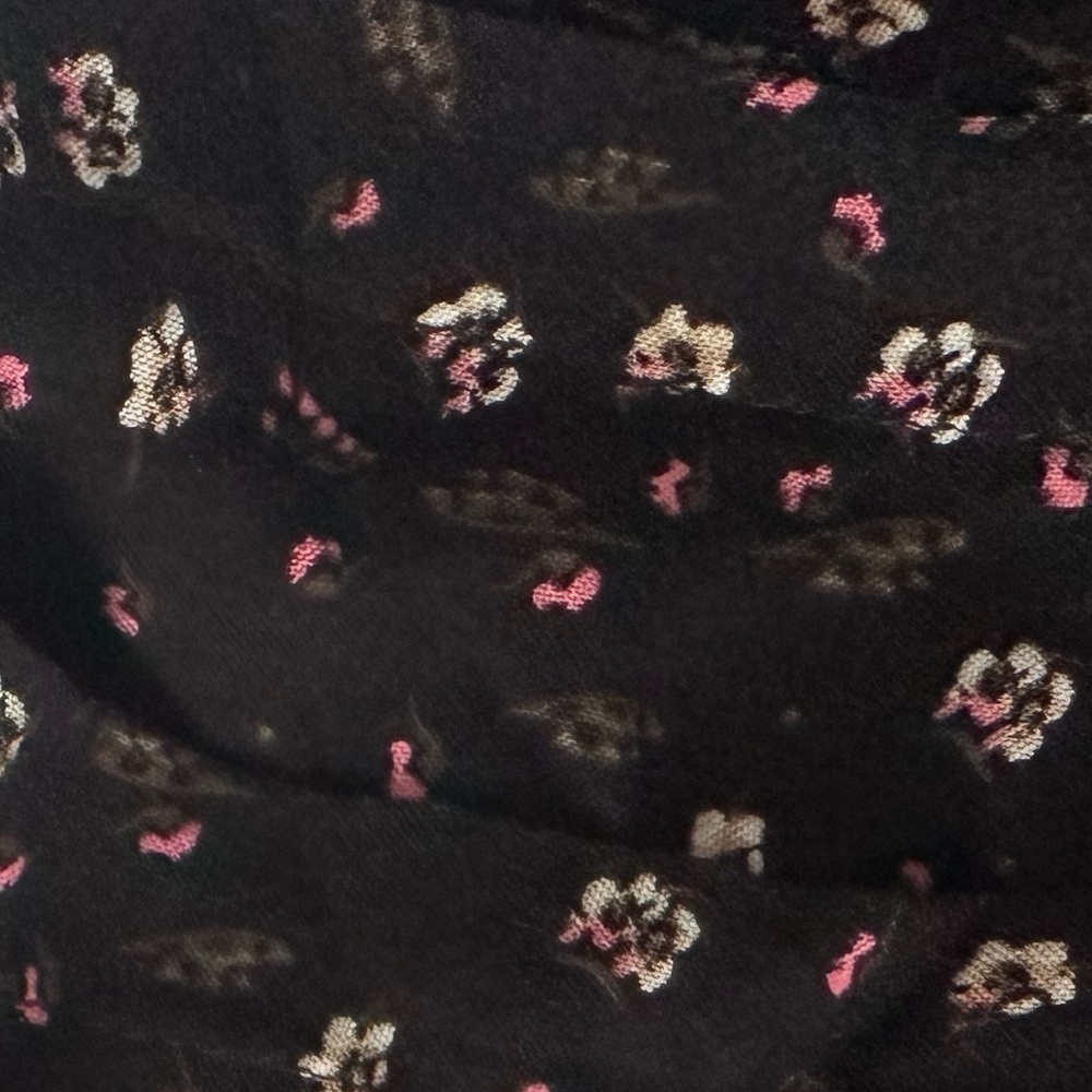 H&M bundle of Floral Black Dress and black dress like new - Picture 6 of 10